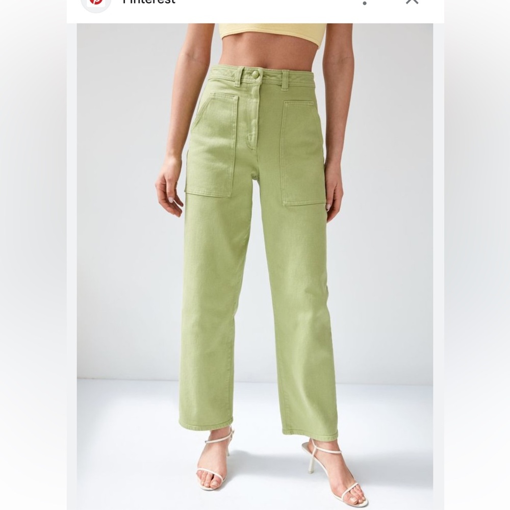 Wilfred Free High Waisted Utility Pant Sz/2 color/purple